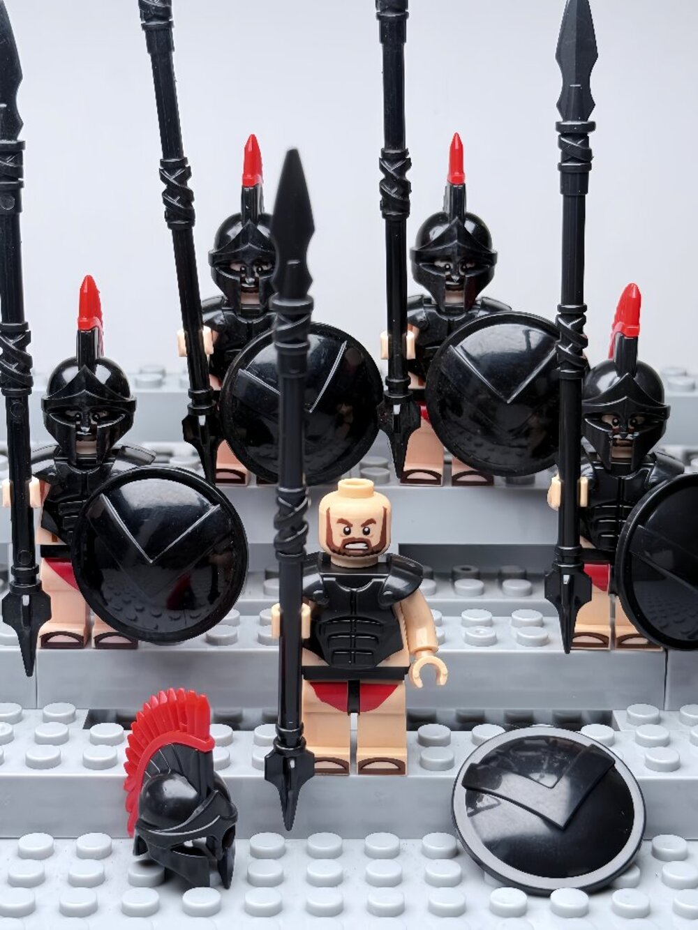 Spartan Warrior Custom Minifigures Lot of 5